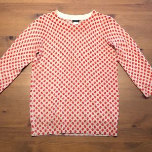 J Crew Tippi Sweater with fun print